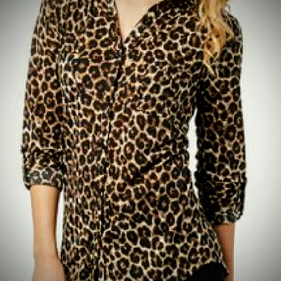 Rue21 Tops - Cheetah Top/Blouse